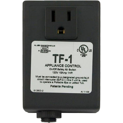 Bath Control, Len Gordon TF1, 115v, On/Off