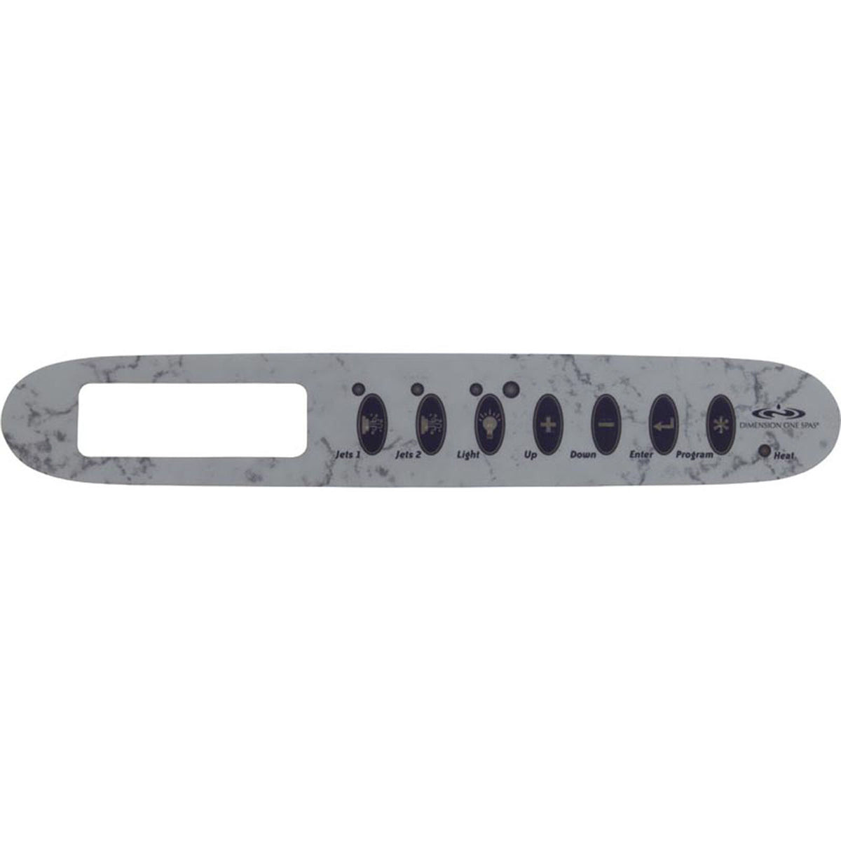 Overlay, Dimension One, Tsc-24, 7 Button, Marble