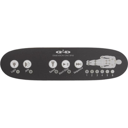 Superposición, Dimension One, TSC-42, 5 botones, gris