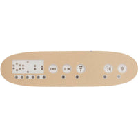 Overlay, Dimension One, TSC-42, 5 Button, Gray