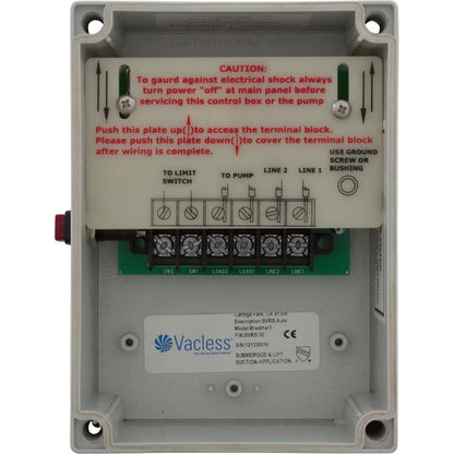 Liberación de vacío, SVRS sin vacío, no ajustable, eléctrico, Ctr Thd