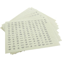 Label, Pentair, IntelliTouchÃ‚Â®, Outdoor Ctrl Panel, Set of 10