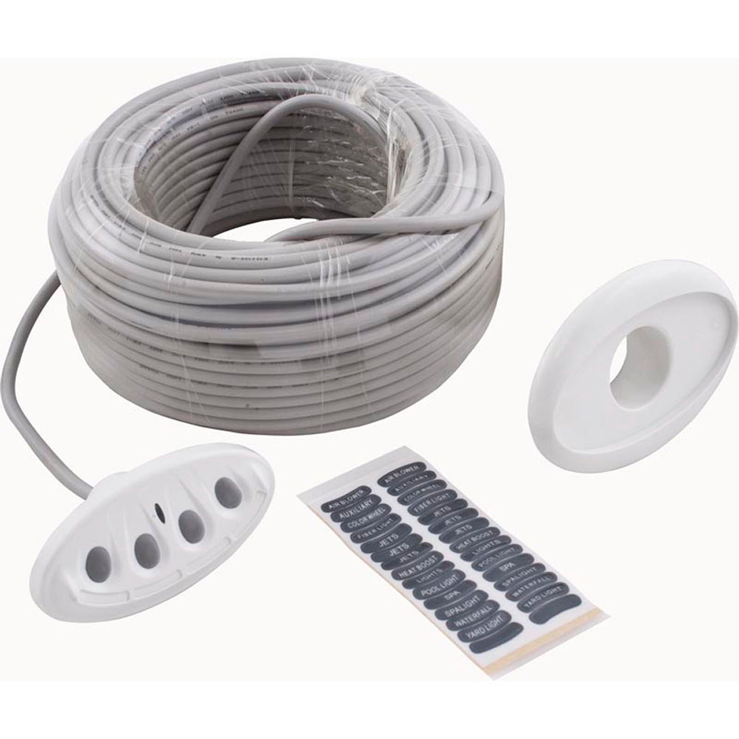 Panel de control, Pentair, IntelliTouch, iS4, cable de 100 pies, blanco