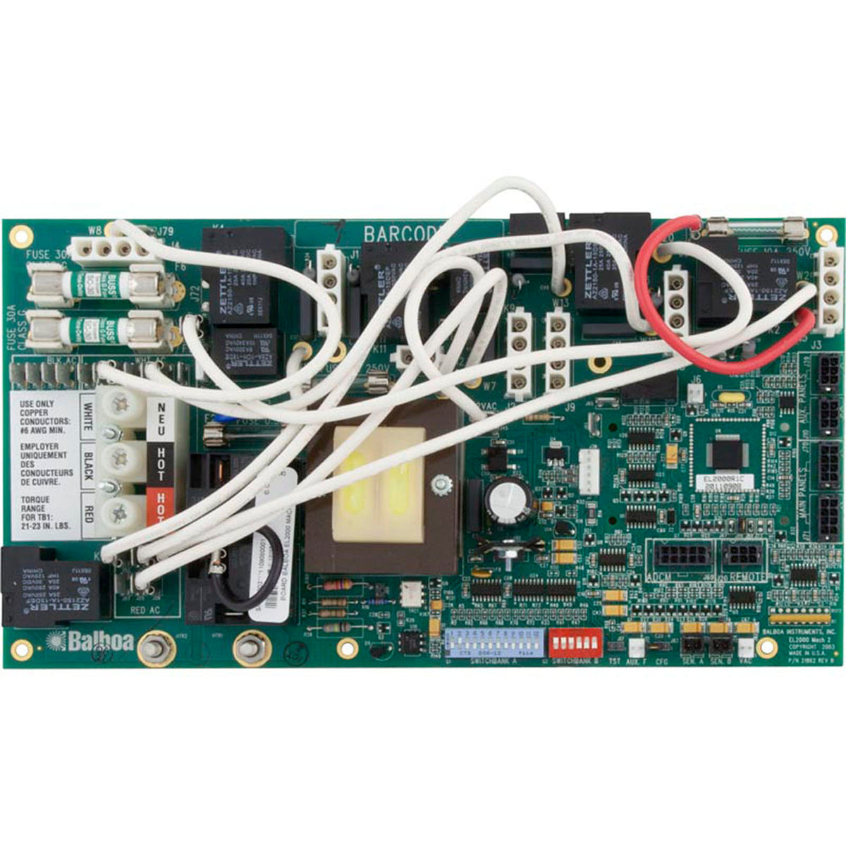 PCB, Balboa, EL2000, M2, 59003