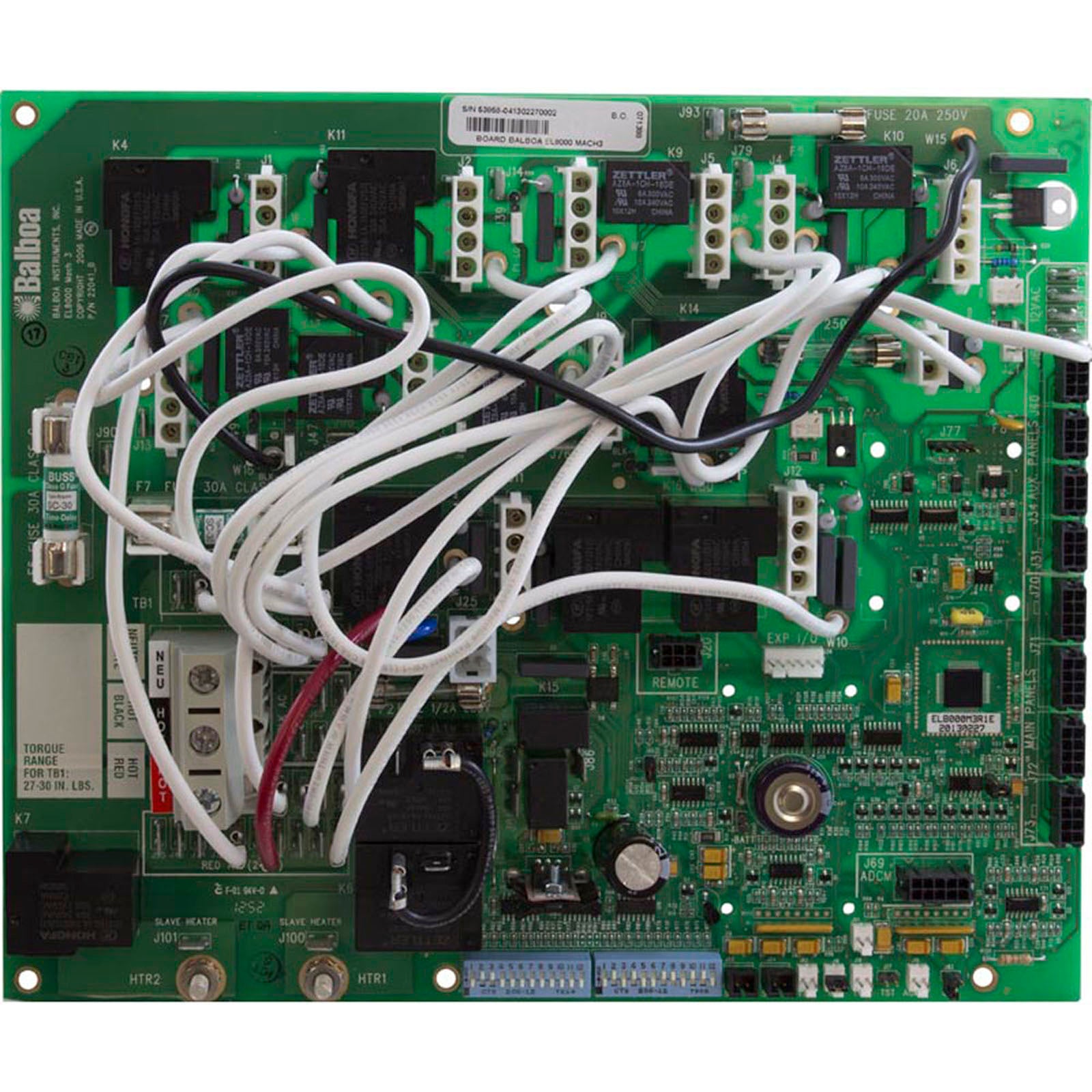 PCB, Balboa, EL8000, M3, 53858-04