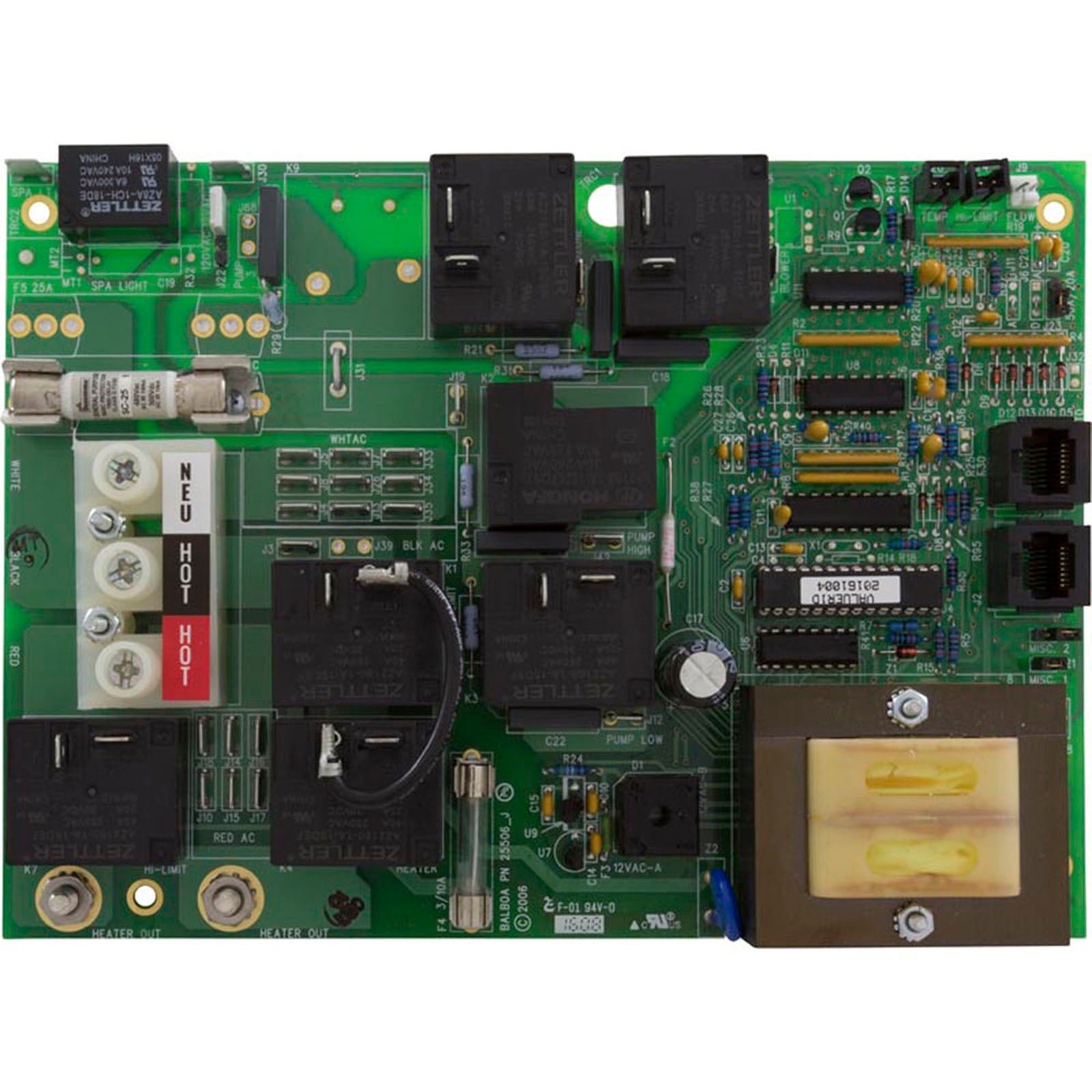 PCB, Balboa, Value, 54161, Pressure Switch