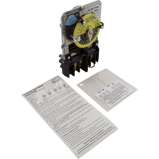 Mécanisme de minuterie, commandes PM, Paragon Repl, 240 V, DPST, 24 h