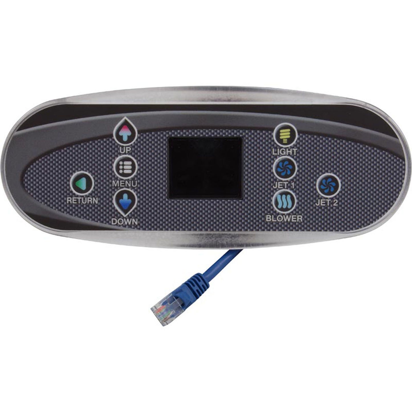 Parte superior, Waterway NEO 2100, con superposición