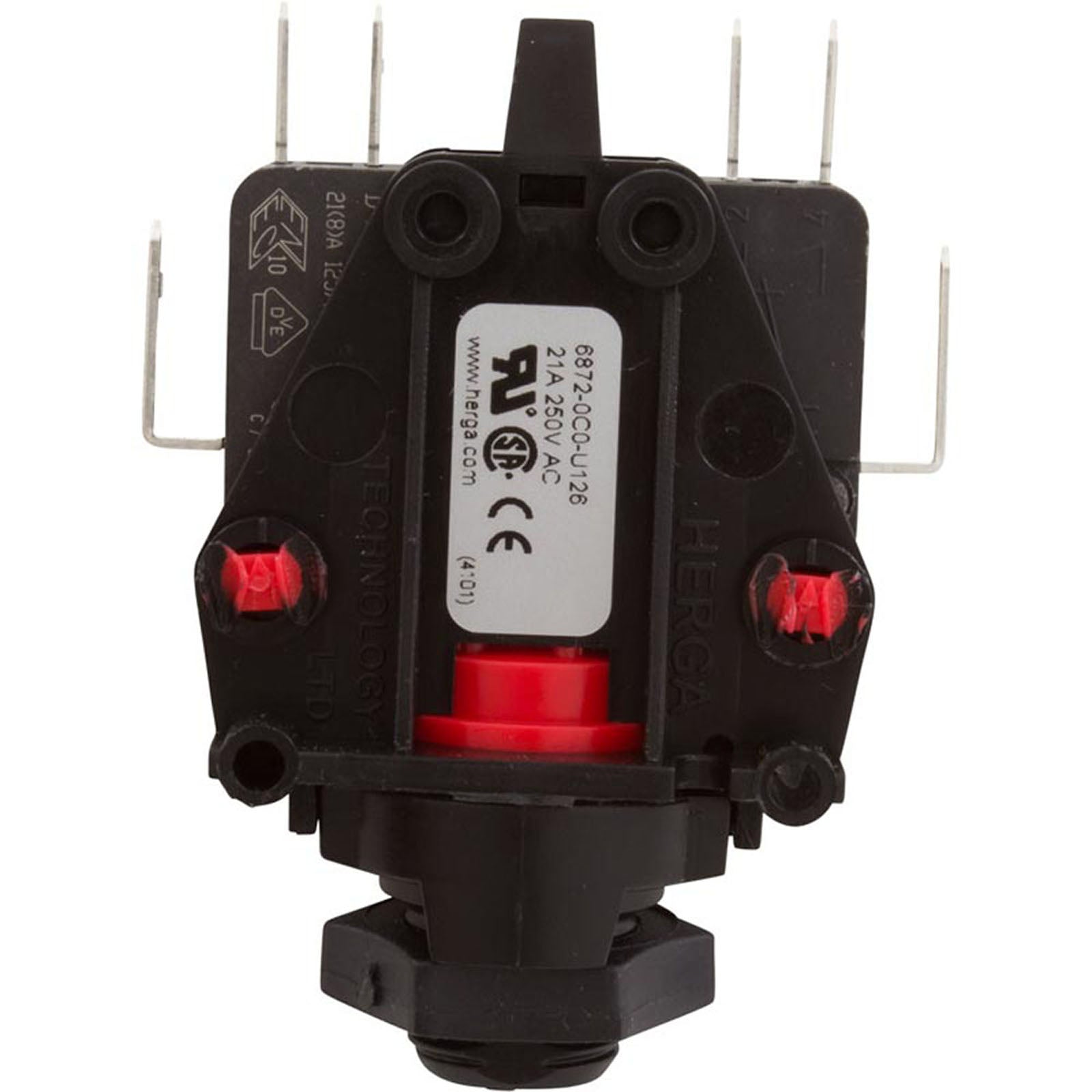 Air Switch, Royal, DPDT, Momentary
