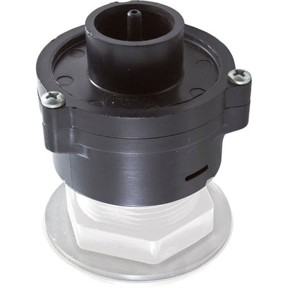 Bouton d'air, TDI 3242, encastré, 1-5/8"hs, 2-9/16"fd, blanc
