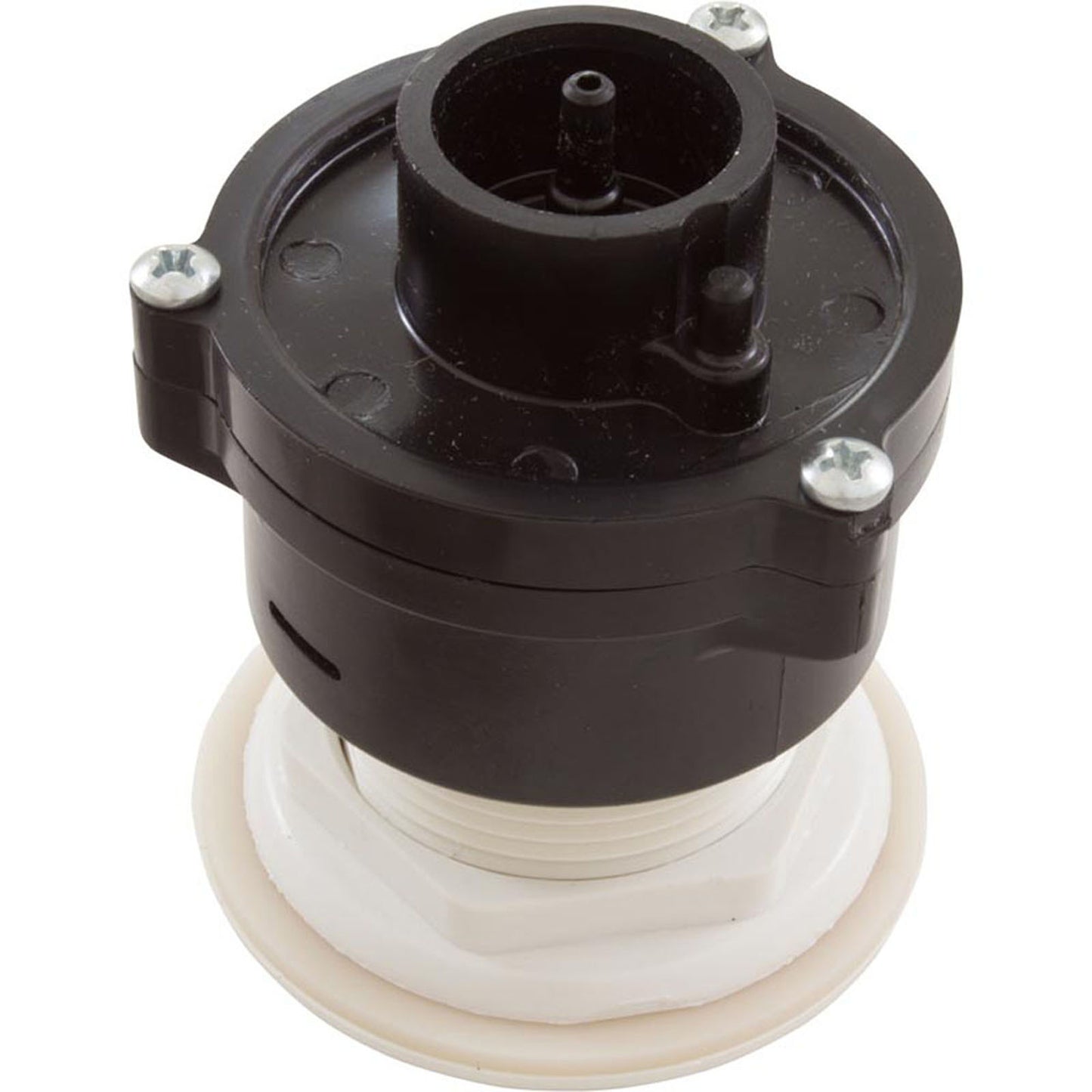 Bouton d'air, TDI 3242, encastré, 1-5/8"hs, 2-9/16"fd, blanc