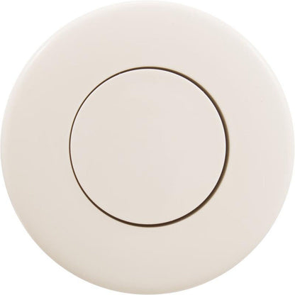 Bouton d'air, TDI 3242, encastré, 1-5/8"hs, 2-9/16"fd, blanc