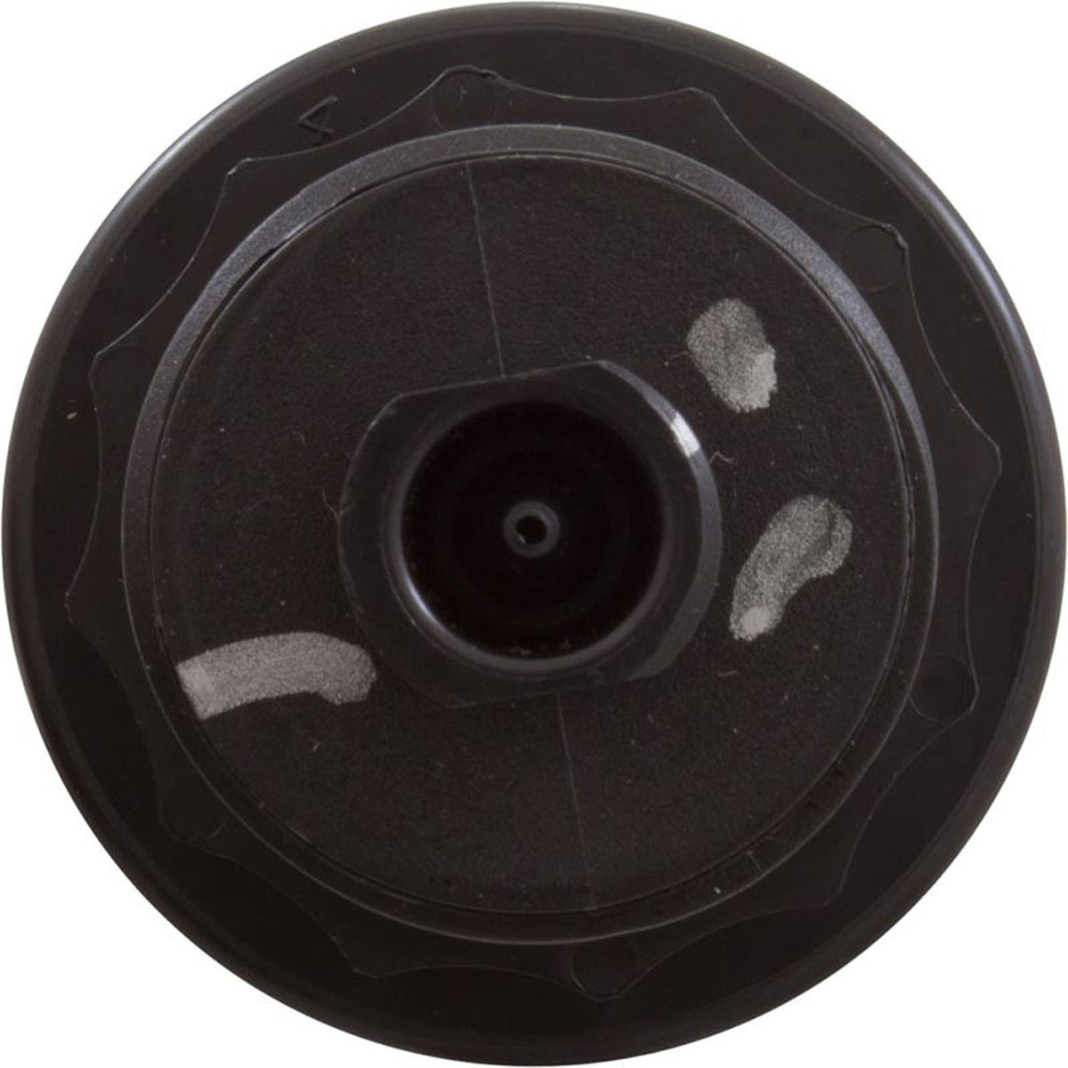 Air Button, Tecmark, Low Profile, 1-1/4 Hole Size, White