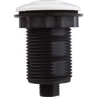 Air Button, Tecmark, Low Profile, 1-1/4 Hole Size, White