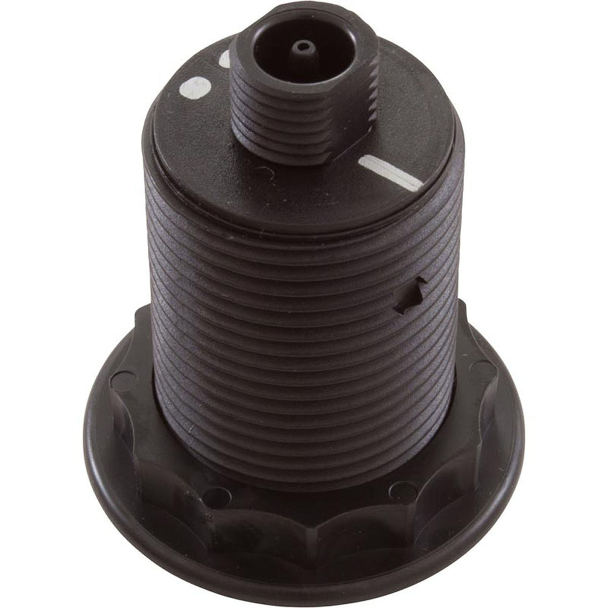 Air Button, TDI 3428, Low Prof, 1-1/4"hs, 1-5/8"fd, White