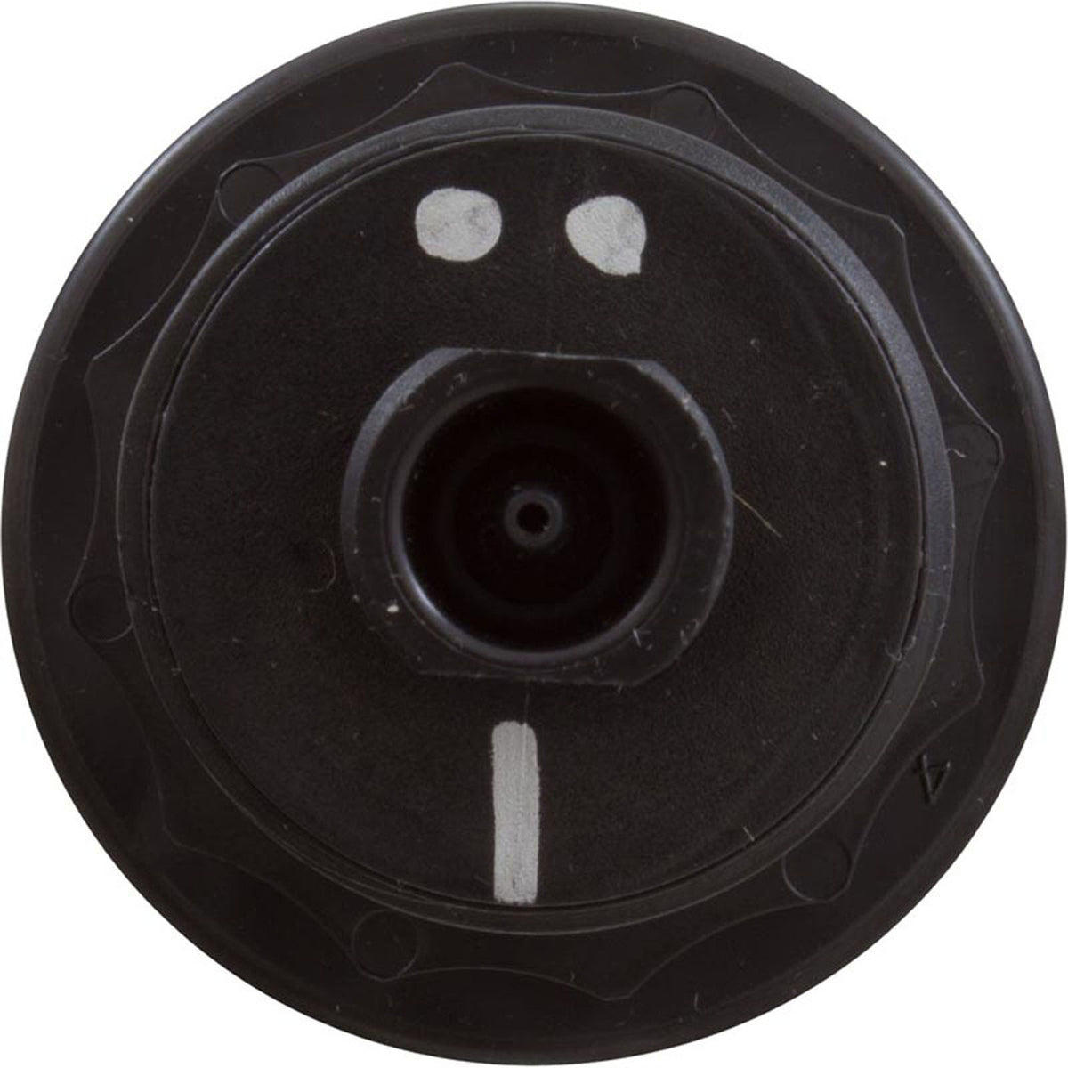 Air Button, TDI 3428, Low Prof, 1-1/4"hs, 1-5/8"fd, White