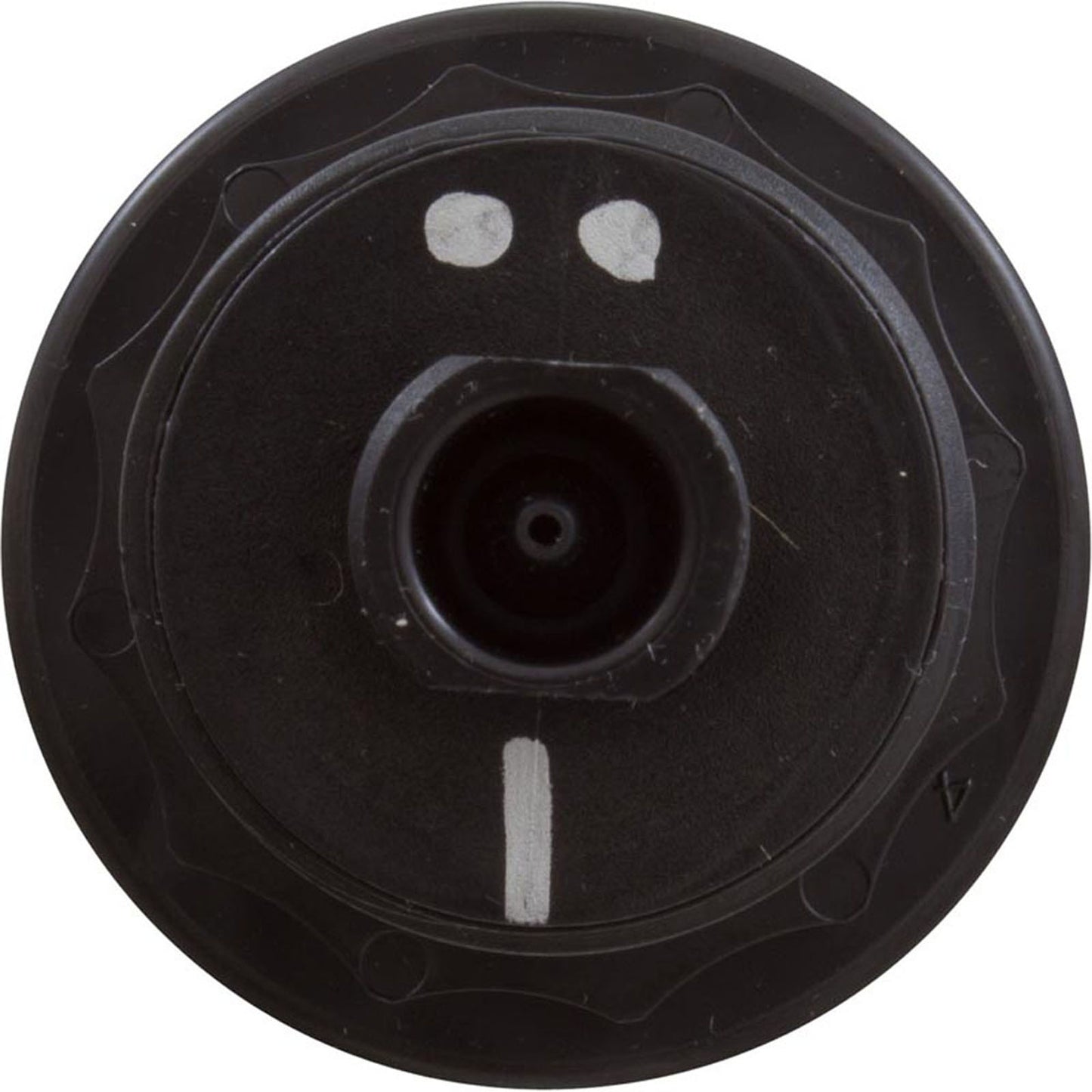 Air Button, TDI 3428, Low Prof, 1-1/4"hs, 1-5/8"fd, White