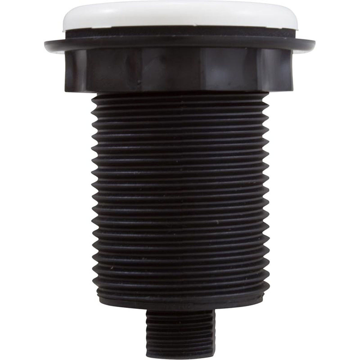 Air Button, TDI 3428, Low Prof, 1-1/4"hs, 1-5/8"fd, White