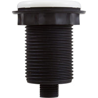 Air Button, TDI 3428, Low Prof, 1-1/4"hs, 1-5/8"fd, White