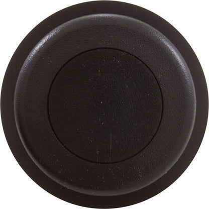 Air Button, TDI 3428, Low Prof, 1-1/4"hs, 1-5/8"fd, Black