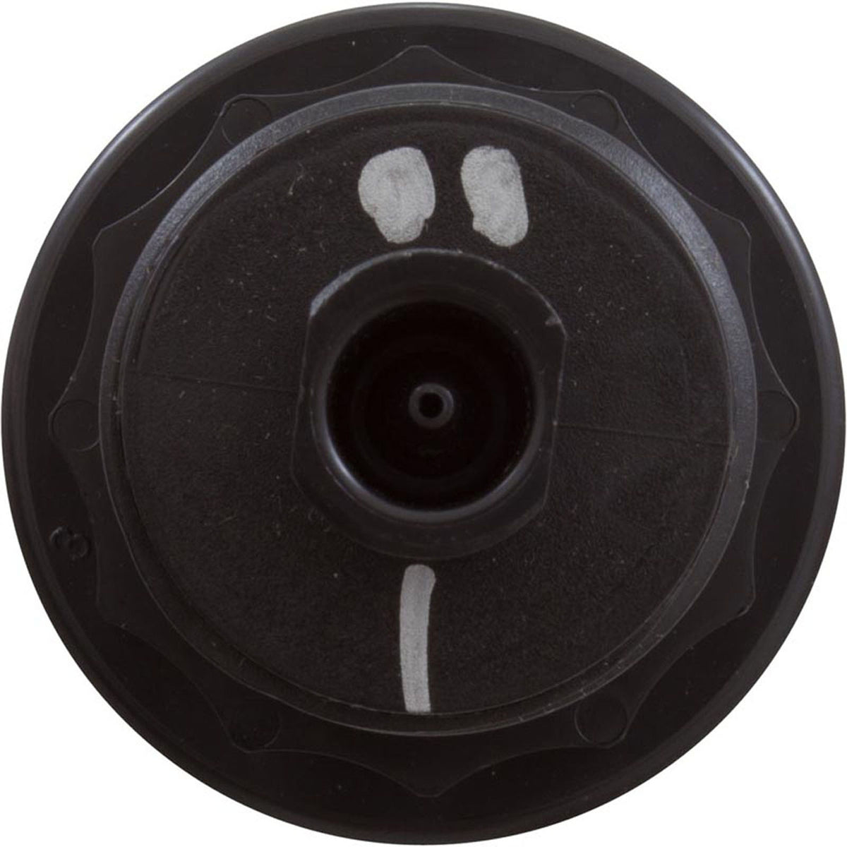 Air Button, TDI 3428, Low Prof, 1-1/4"hs, 1-5/8"fd, Black