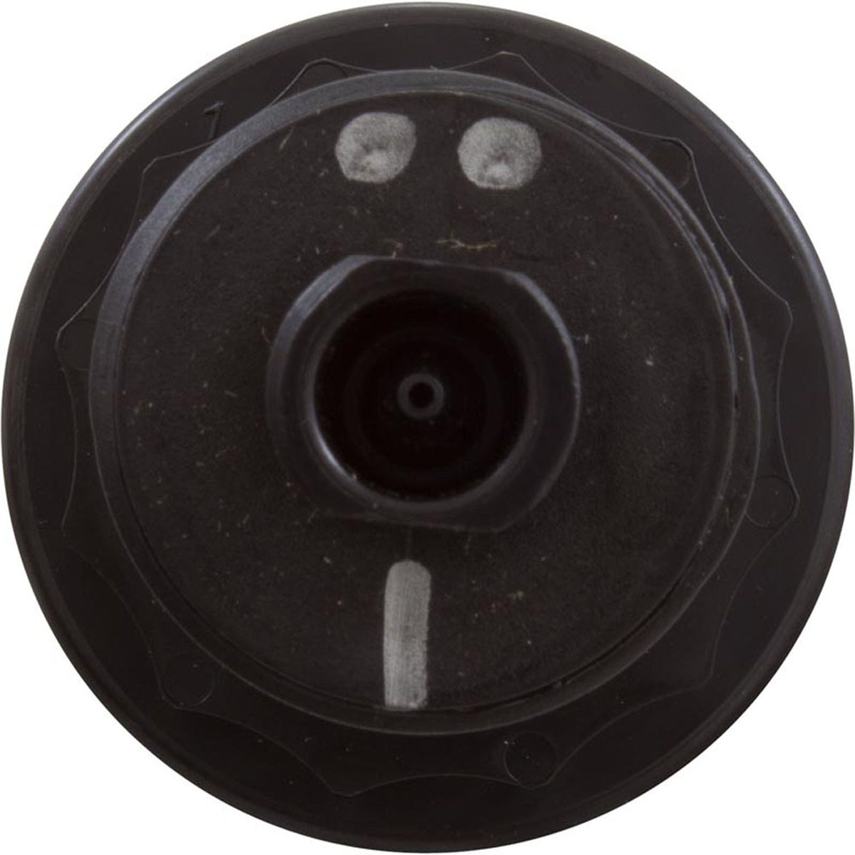 Air Button, TDI 3428, Low Prof, 1-1/4"hs, 1-5/8"fd, Chrome