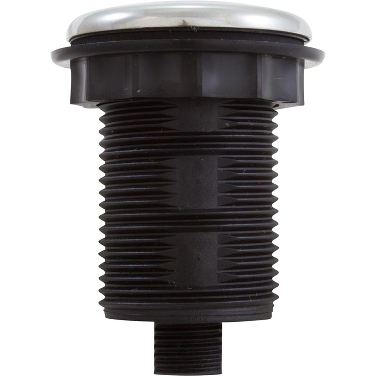 Air Button, TDI 3428, Low Prof, 1-1/4"hs, 1-5/8"fd, Chrome