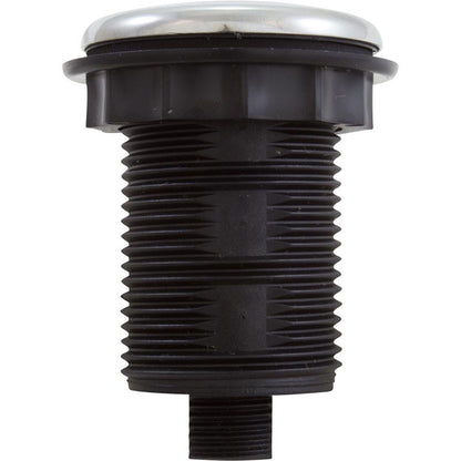 Air Button, TDI 3428, Low Prof, 1-1/4"hs, 1-5/8"fd, Chrome