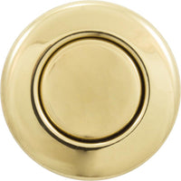 Air Button Bezel Kit, TDI 3428, 1-5/8"fd, Polished Brass