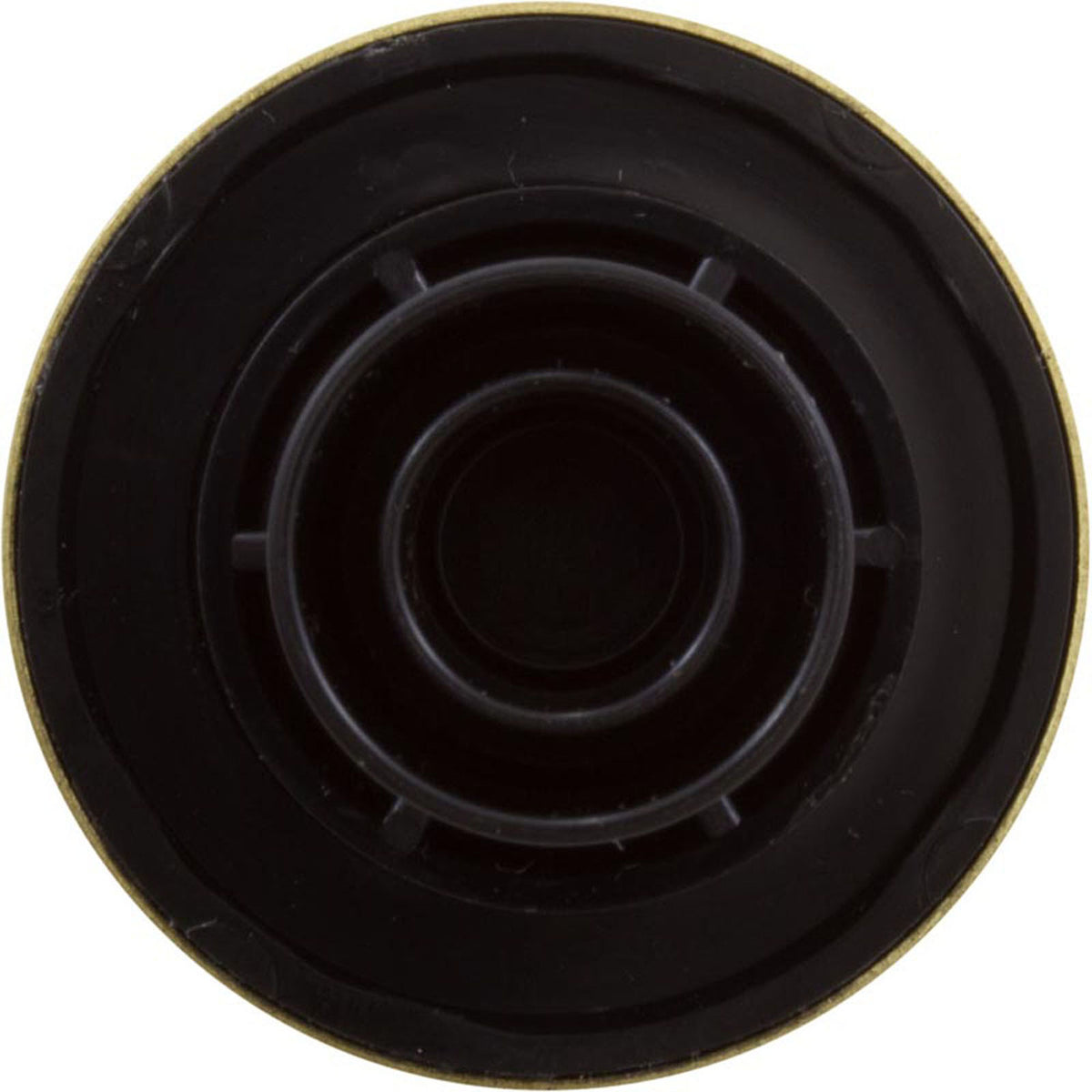 Air Button Bezel Kit, TDI 3428, 1-5/8"fd, Polished Brass