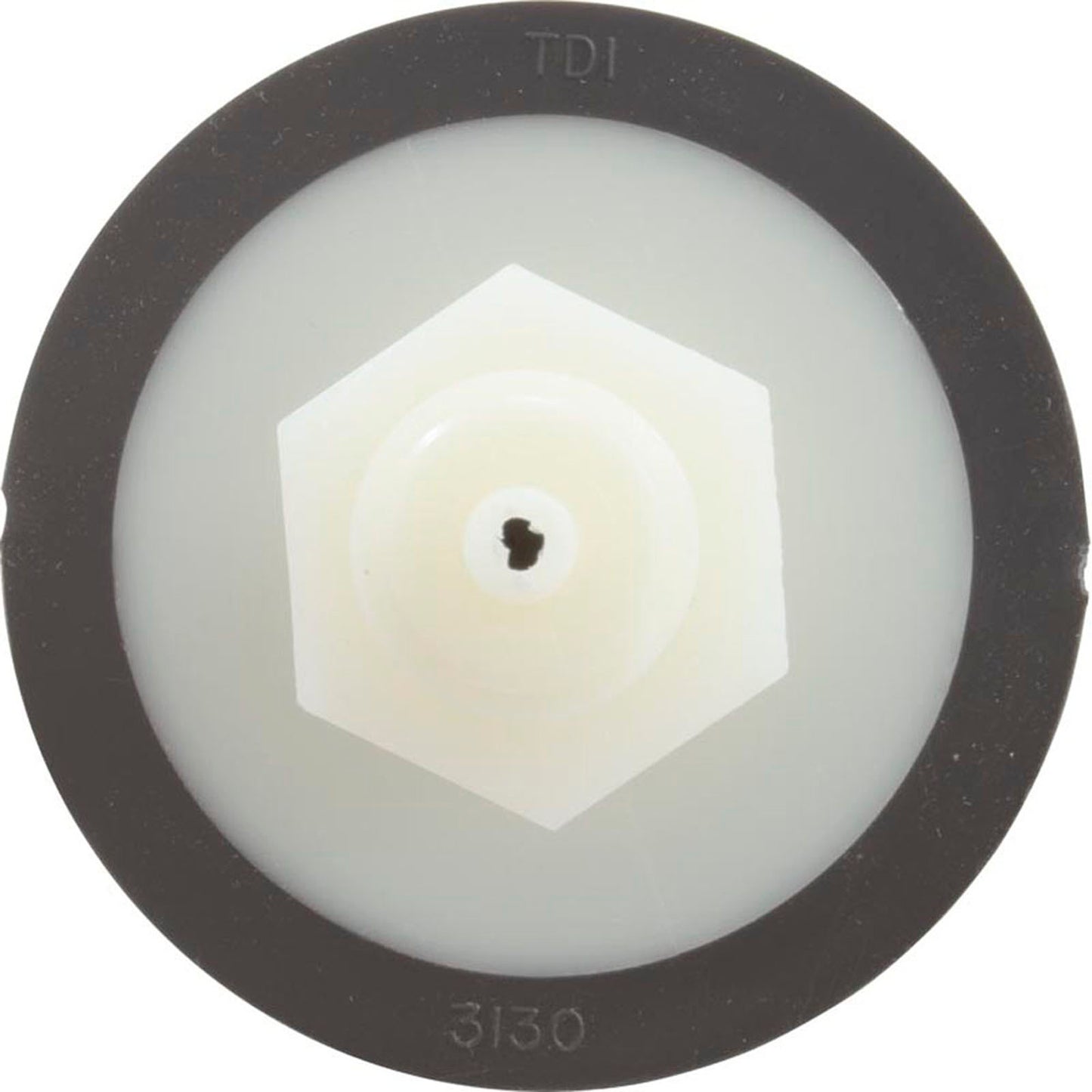 Air Button, Tecmark, Raised Cone, 7/8"hs, 2-3/4"fd, Brown