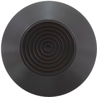 Air Button, Tecmark, Raised Cone, 7/8"hs, 2-3/4"fd, Brown