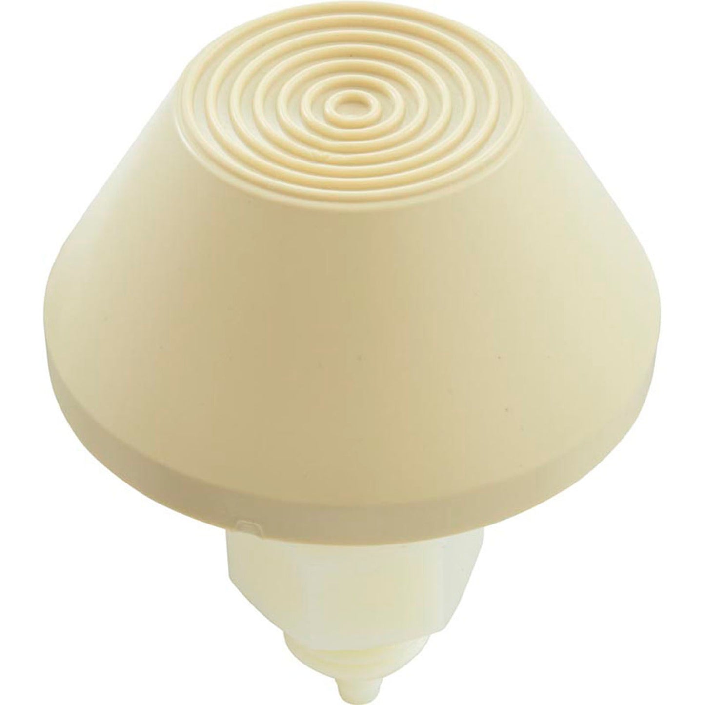 Air Button, Tecmark, Raised Cone, 7/8"hs, 2-3/4"fd, Beige