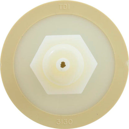 Air Button, Tecmark, Raised Cone, 7/8"hs, 2-3/4"fd, Beige