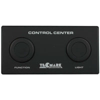 Air Button Panel, Tecmark, 1-5/16"hs, 2 Btn, 6-1/2" x 3-1/4"