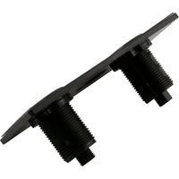 Air Button Panel, Tecmark, 1-5/16"hs, 2 Btn, 6-1/2" x 3-1/4"