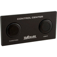 Air Button Panel, Tecmark, 1-5/16"hs, 2 Btn, 6-1/2" x 3-1/4"