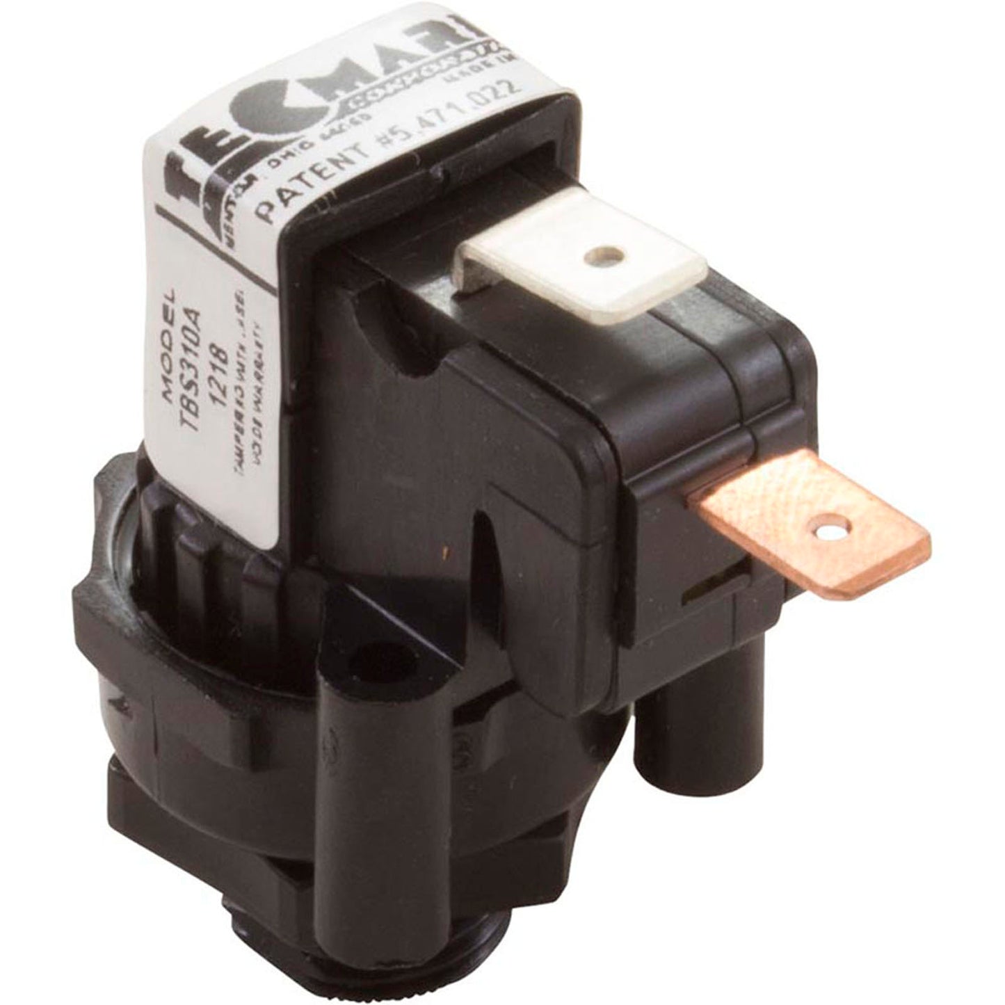 Air Switch, Tecmark TBS 310A, SPST, 25A, Latching