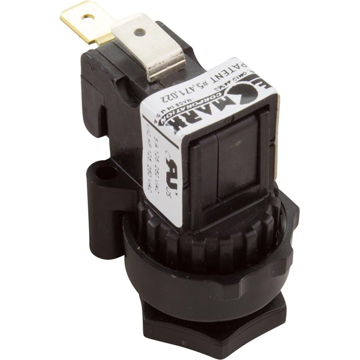 Air Switch, Tecmark, TBS 312, SPNO, 3A, thd, mom
