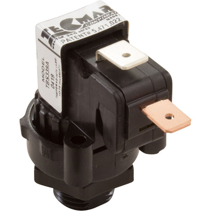Air Switch, Tecmark, TBS 339, SPNO, 25A, thd, latch