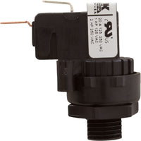 Air Switch, Tecmark, TBS 339, SPNO, 25A, thd, latch