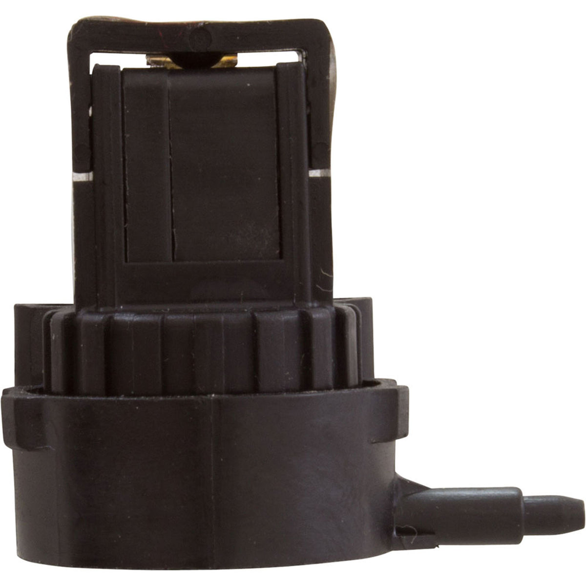 Air Switch, Tecmark, SPNO, 25 Amp, Latching, Side Spout