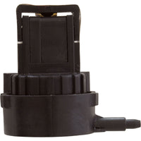 Air Switch, Tecmark, SPNO, 25 Amp, Latching, Side Spout