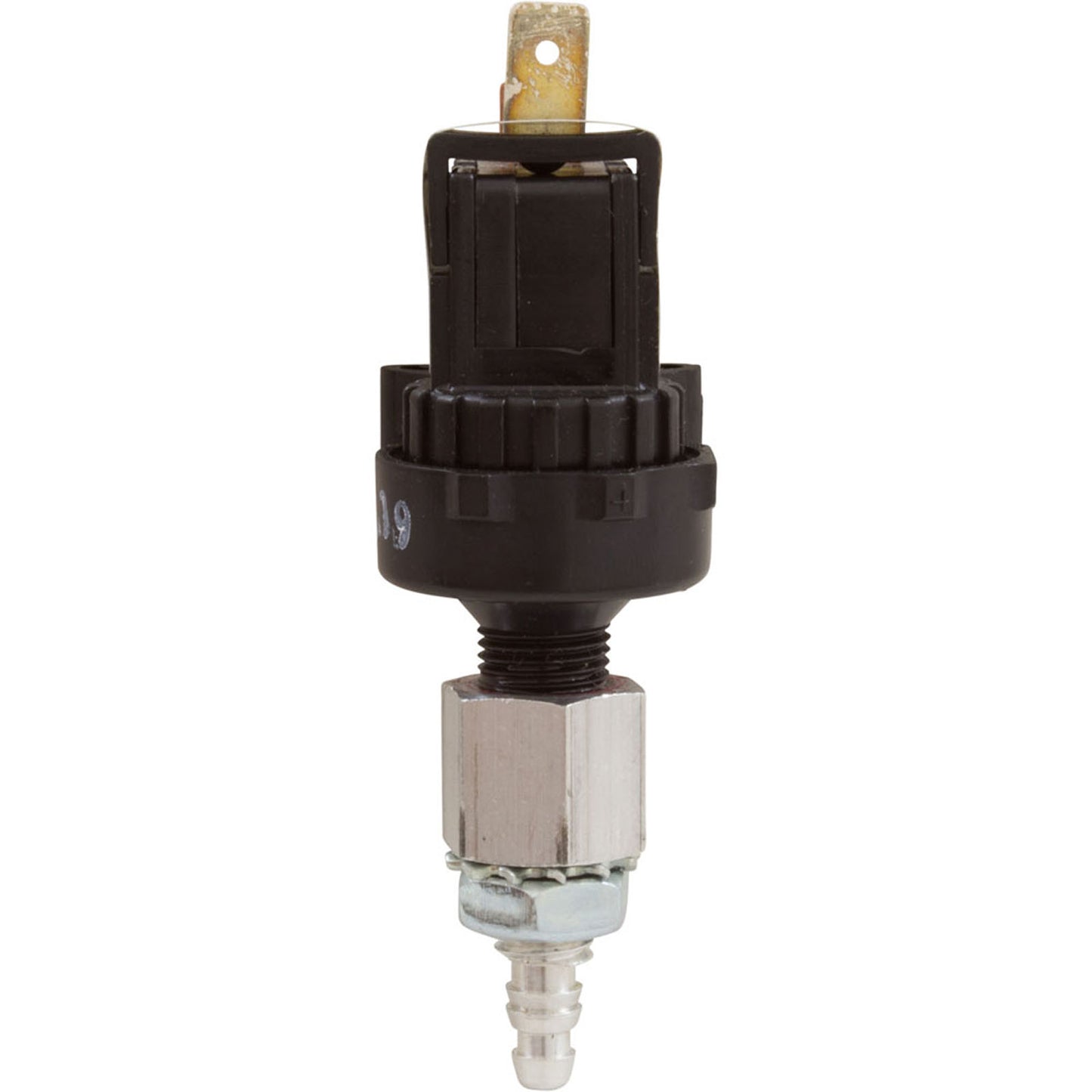 Air Switch, Tecmark, SPNO, 25 Amp, Latching, Center Spout