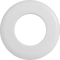 Escutcheon, Sensor Well, Gecko, 10mm, White