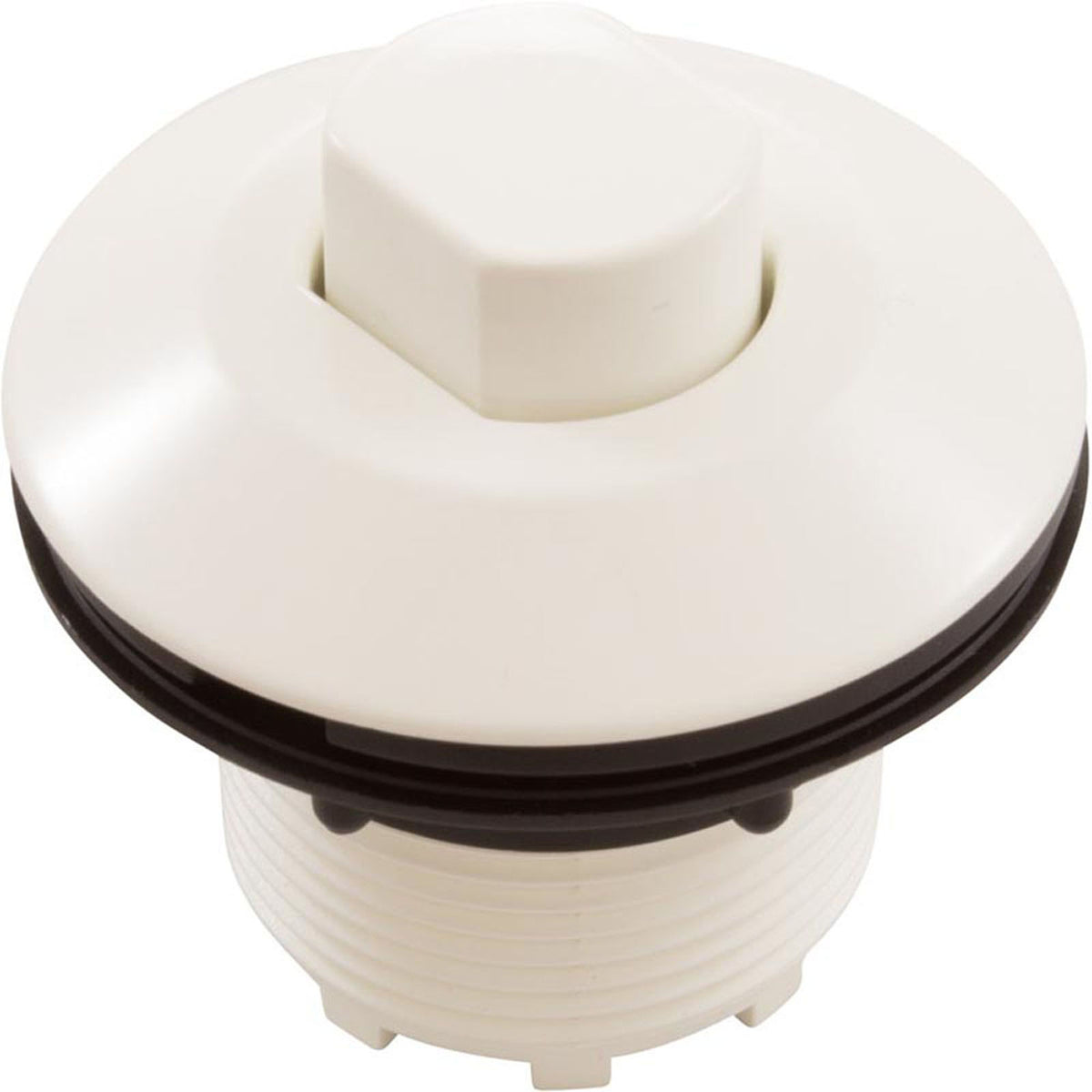 Air Button, Herga, Standard, 1-3/4"hs, 2-5/8"fd, White