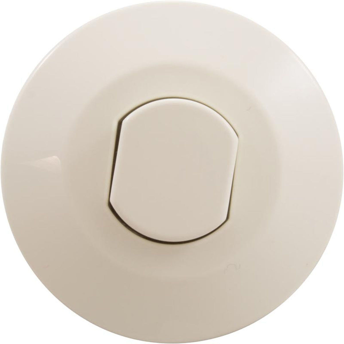 Air Button, Herga, Standard, 1-3/4"hs, 2-5/8"fd, White