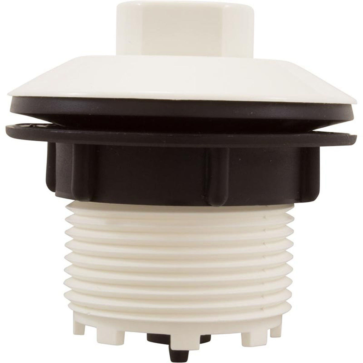 Air Button, Herga, Standard, 1-3/4"hs, 2-5/8"fd, White