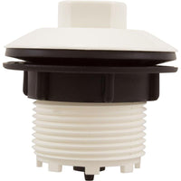 Air Button, Herga, Standard, 1-3/4"hs, 2-5/8"fd, White