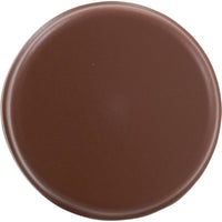 Air Button, Herga, Mushroom, 13/16"hs, 2-1/4"fd, Thd, Brown